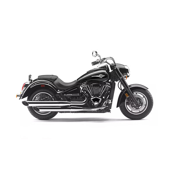 Yerbay Bremsbeläge Satz Für Kawasaki VN2000 Vulcan (2004-2009) – Vorn/hinten, Halbmetallisch, Hohe Bremsleistung