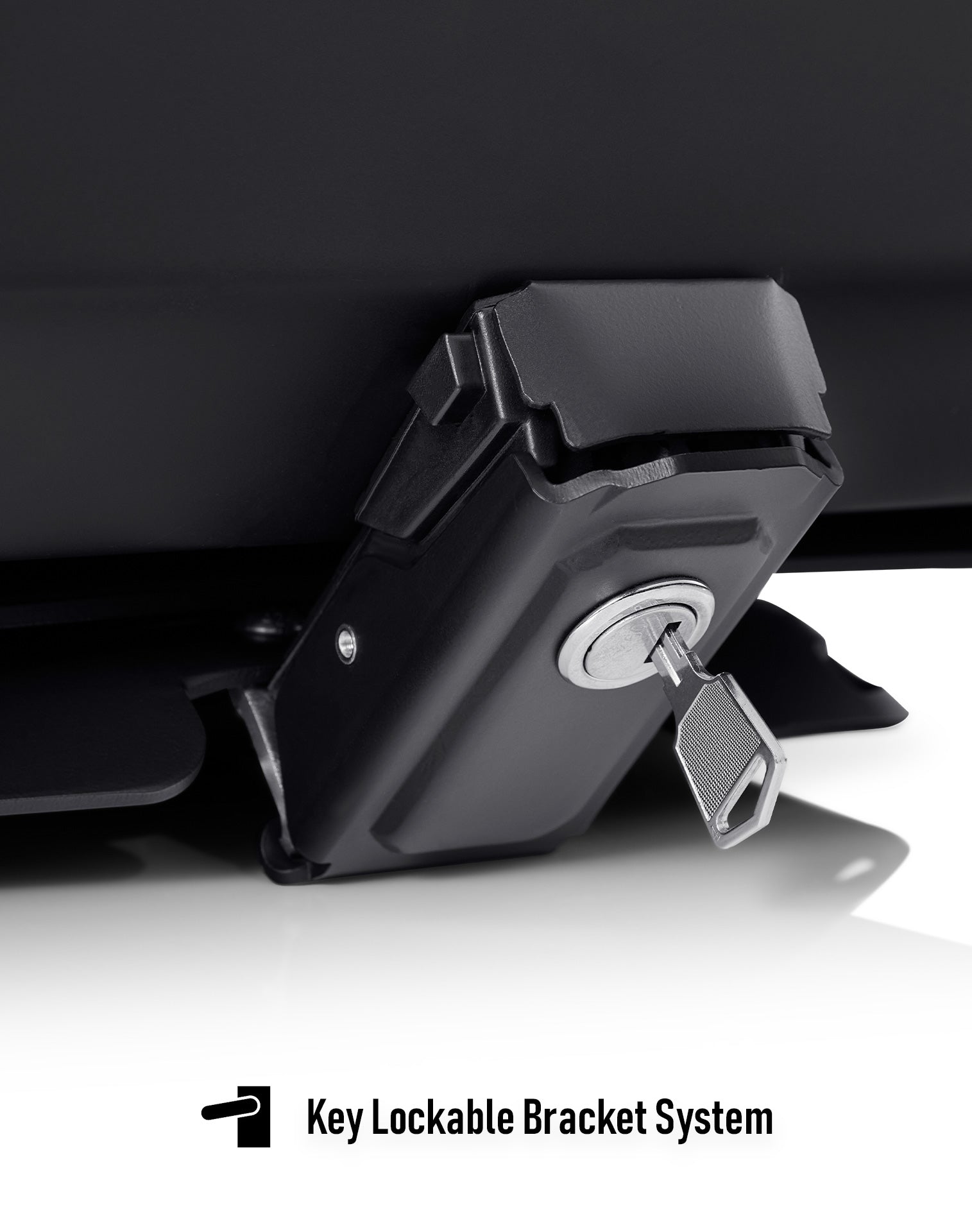 38L - Apex XL Kawasaki Versys 1100 Aluminum Top Case Black Key Lockable Bracket System