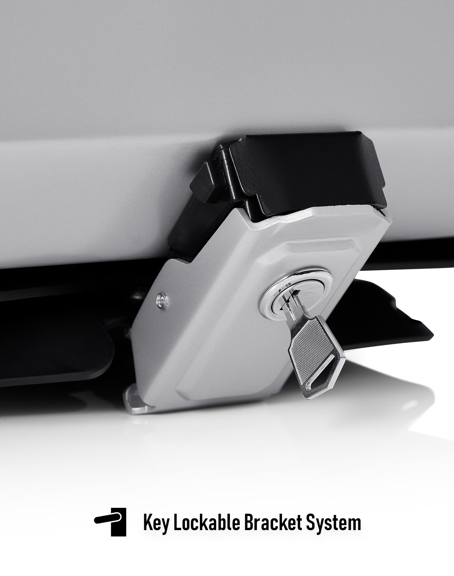 38L - Apex XL Harley Pan America RA1250/S Aluminum Top Case Silver Key Lockable Bracket System