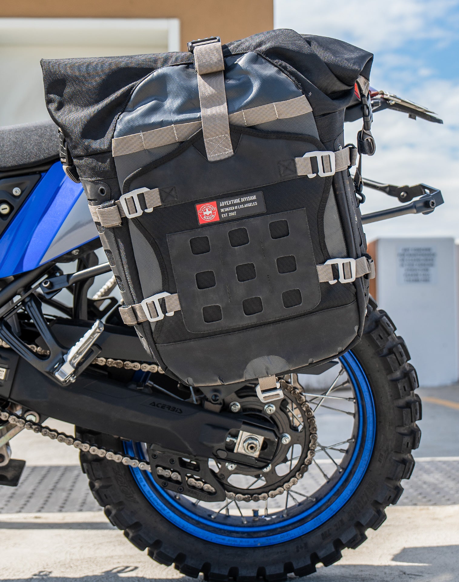 60L - Apex Large Yamaha Tenere 700 ADV Touring Panniers Vertical Life Style