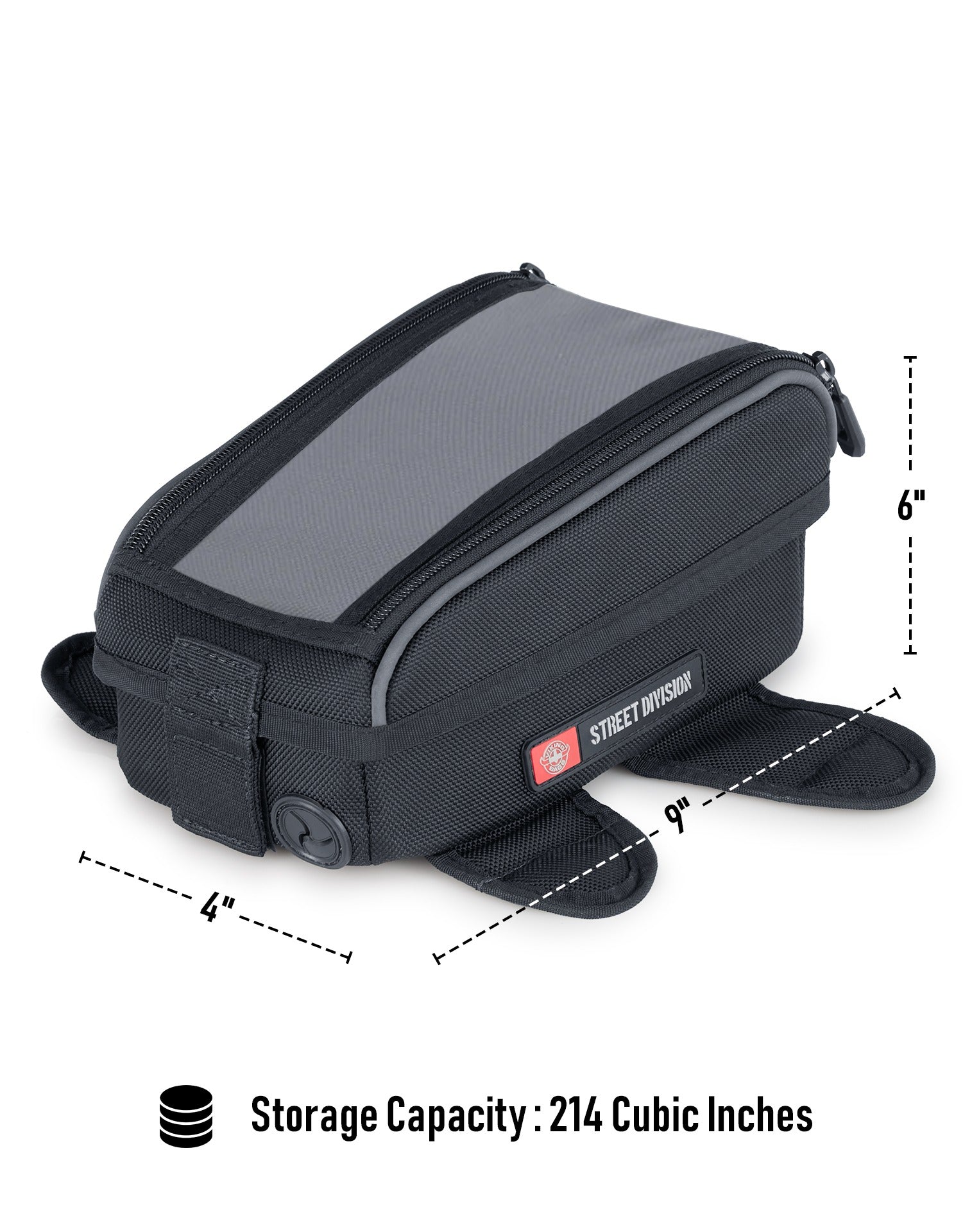 4L - Atlas Magnetic Harley Davidson Motorcycle Tank Bag