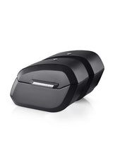 32L - Darkin Large Quick Mount Leather Wrap Hard Saddlebags for 2025+ Harley Softail Low Rider S FXLRS Main View