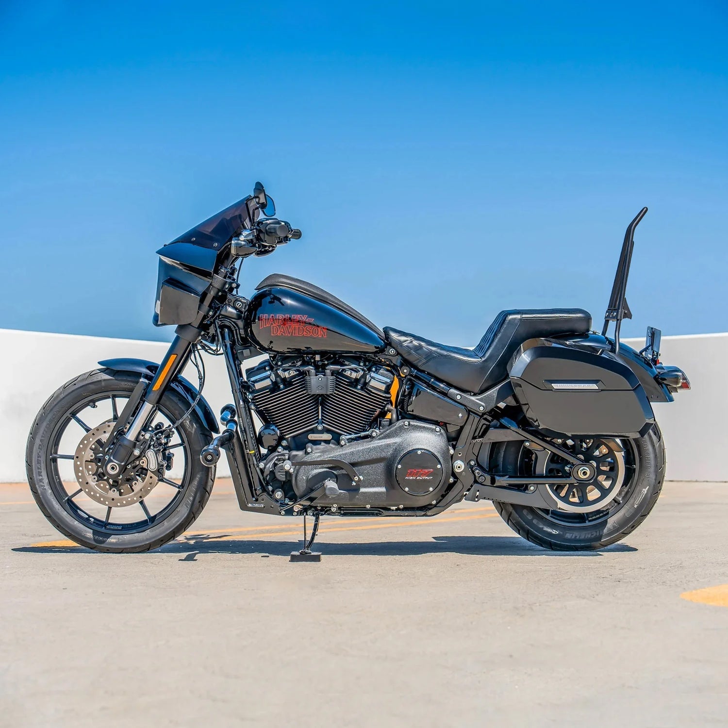 Viking 32L Darkin Large Quick Mount Harley Low Rider S Painted