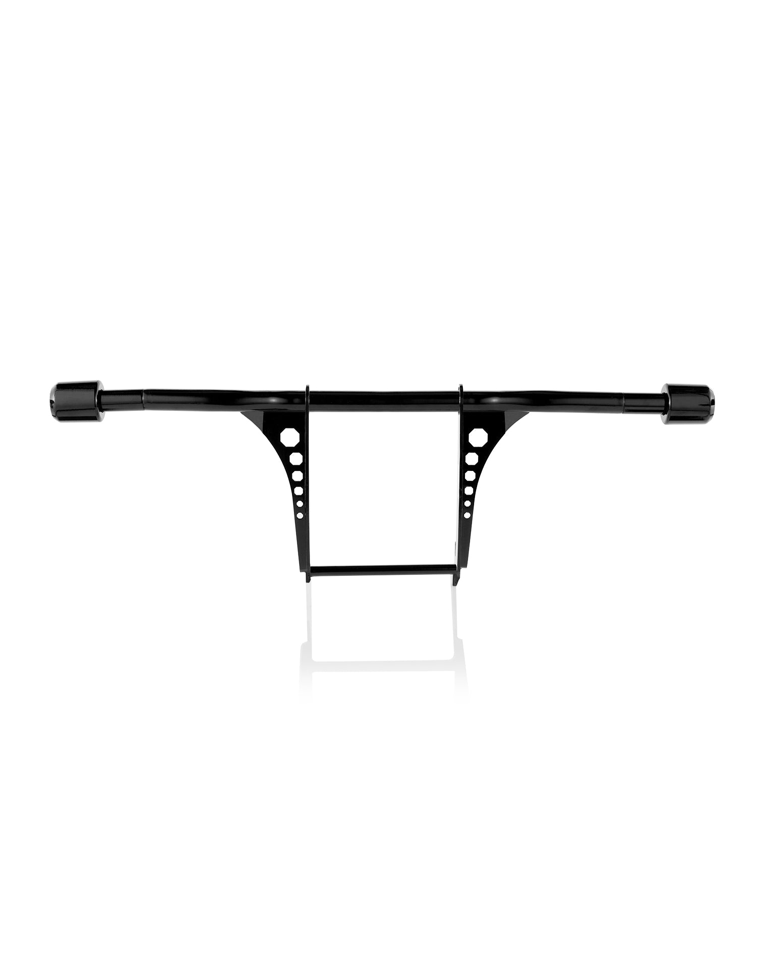 Viking Dominion Crash Bar/ Engine Guard for Harley Softail Street Bob FXBB Gloss Black Front View