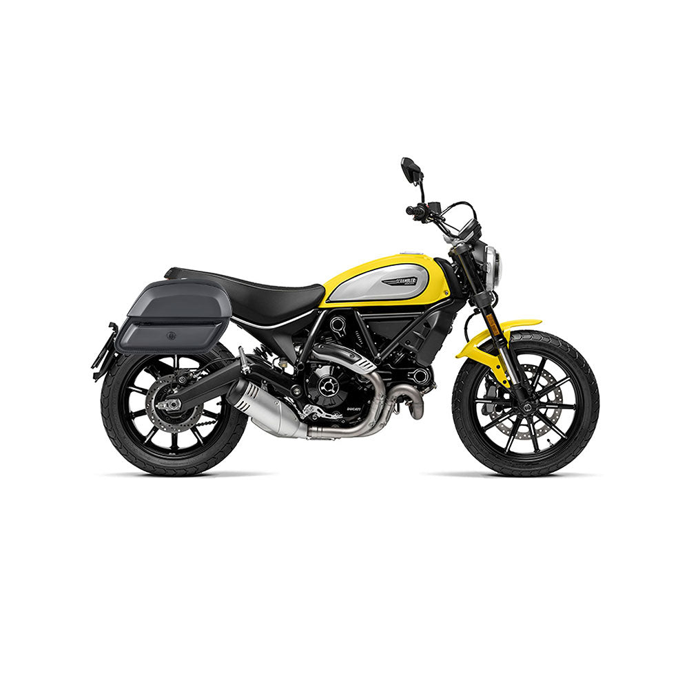 saddlebags for ducati scrambler 2018 to 2022 motorcycles