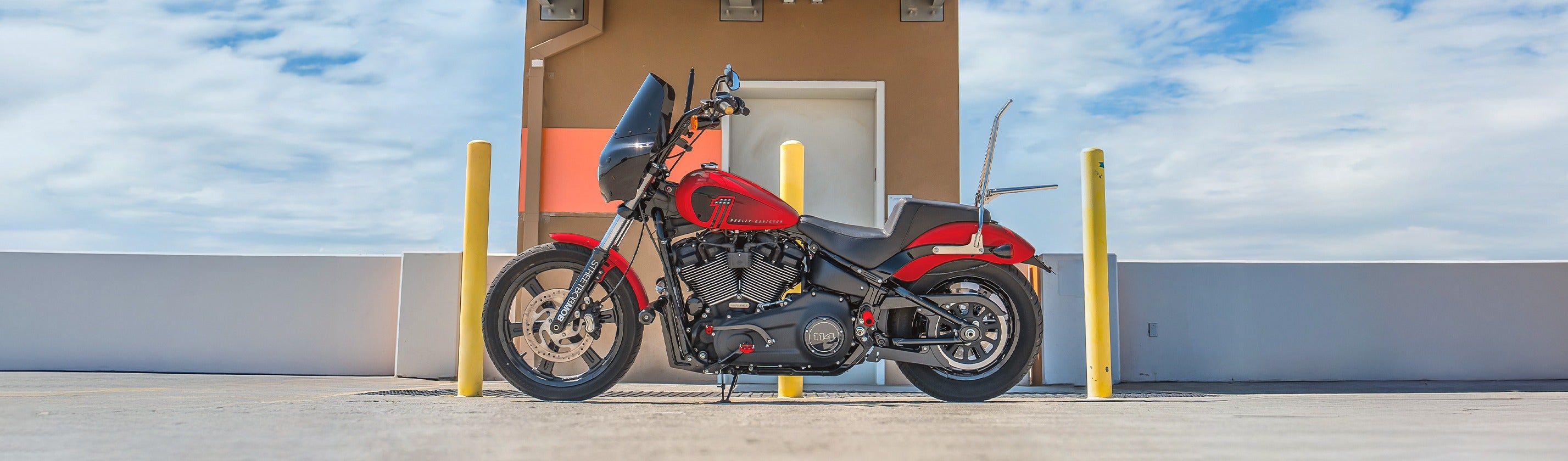 Harley Davidson Softail Low Rider S FXLRS Crash Bars