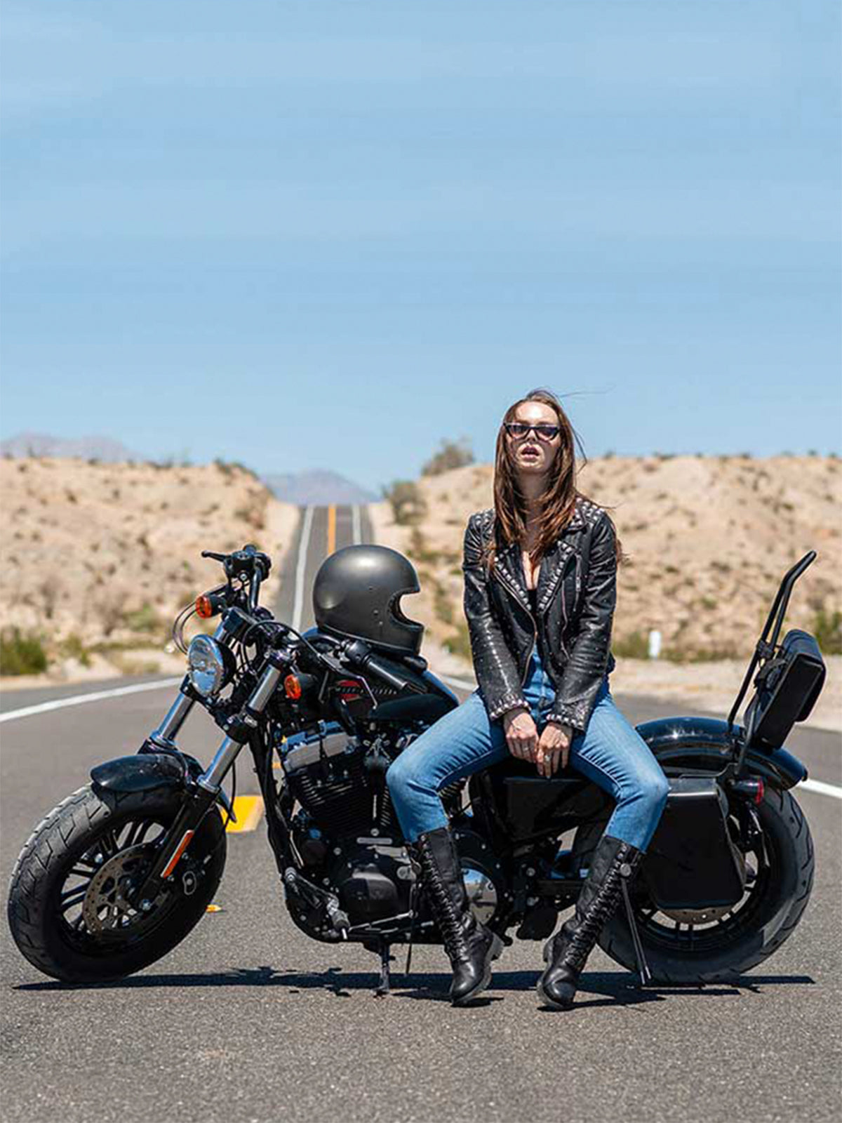Handlebars for Harley Davidson Sportster 883 Iron vertical