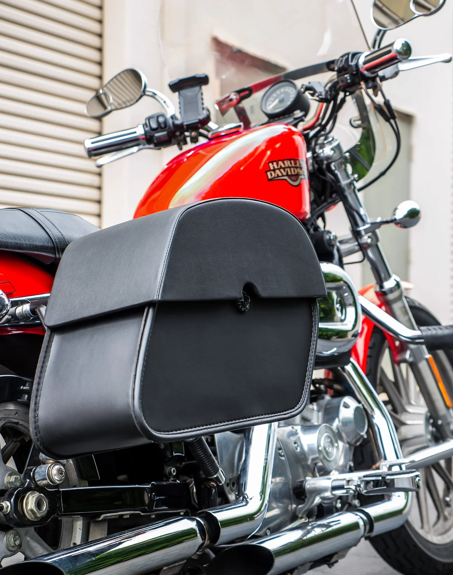 Saddlebags for Harley Sportster Super Low XL883L