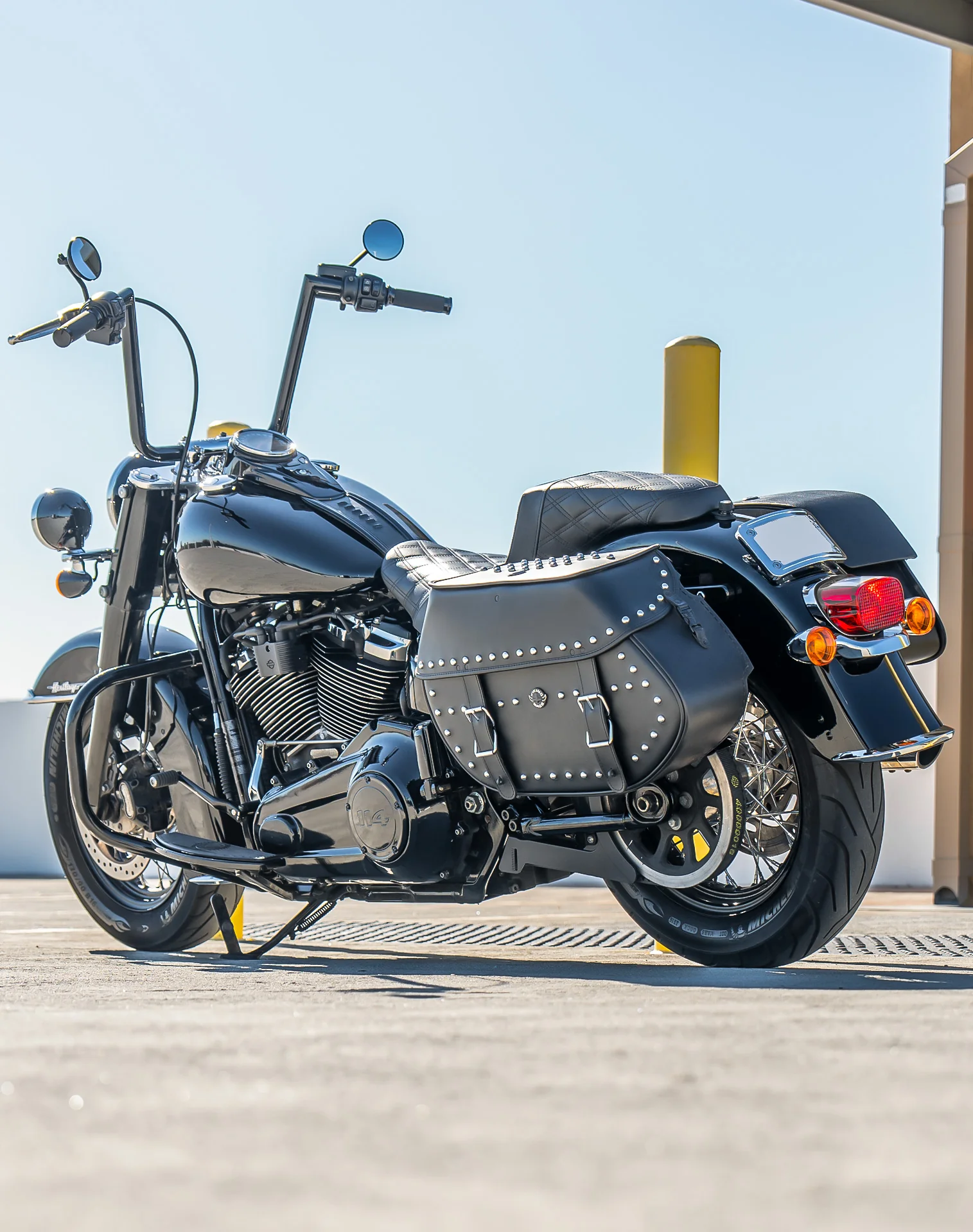 Harley Softail Heritage FLHC/S All Motorcycle Luggage Bags, Parts & Accessories By Bike