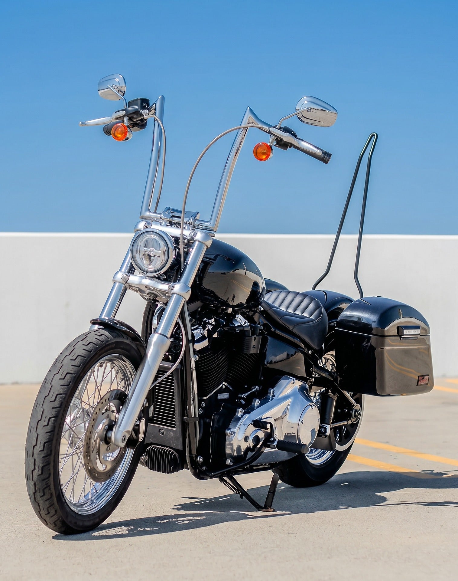 Harley Softail Standard FXST/I All Motorcycle Luggage Bags, Parts & Accessories By Bike