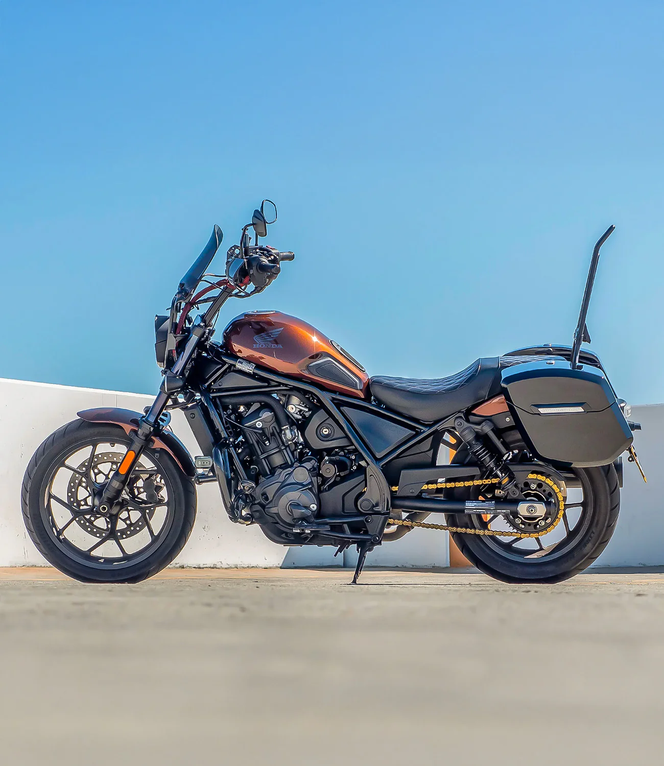 Honda Hard Saddlebags