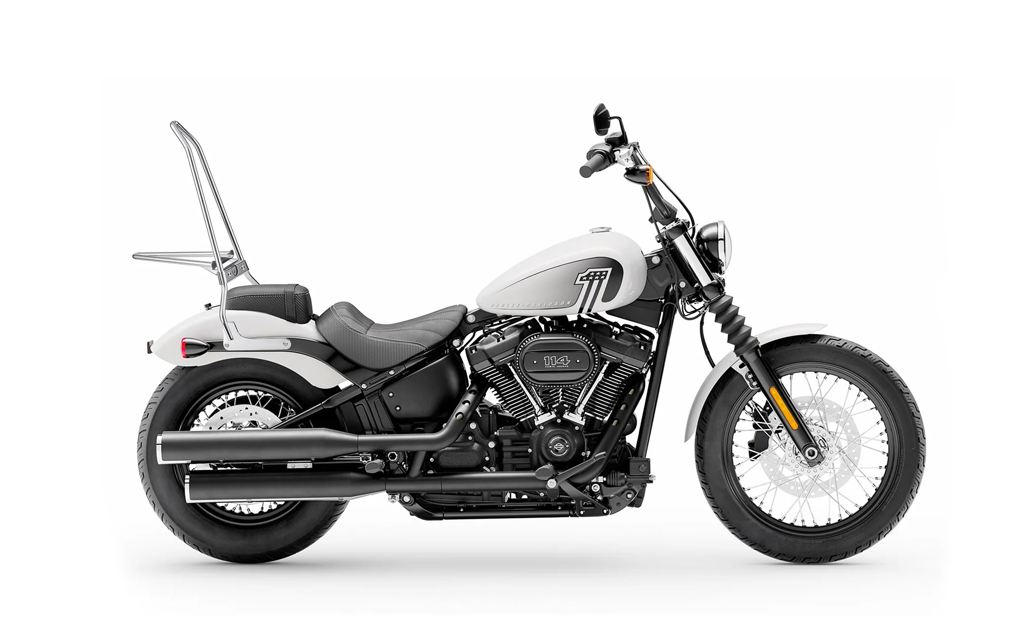 Harley Davidson Softail Street Bob FXBB Sissy Bars VikingBags