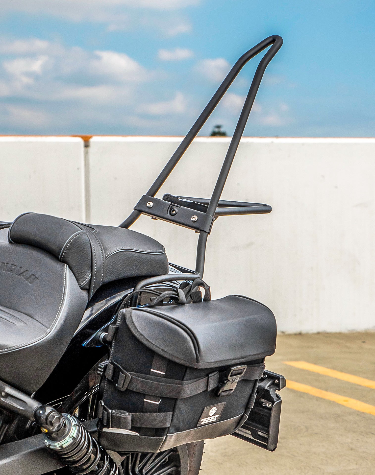 Porte-bagages Et Dossier Arrière Pour Indian Scout/Bobber/Rogue – Renforcé, Style Vintage – Pour Plus De Confort Et De Rangement - 5