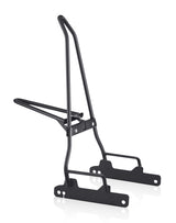 Iron Born Blade 25" Sissy Bar with Foldable Luggage Rack for Harley Dyna Street Bob FXDB Matte Black Main View