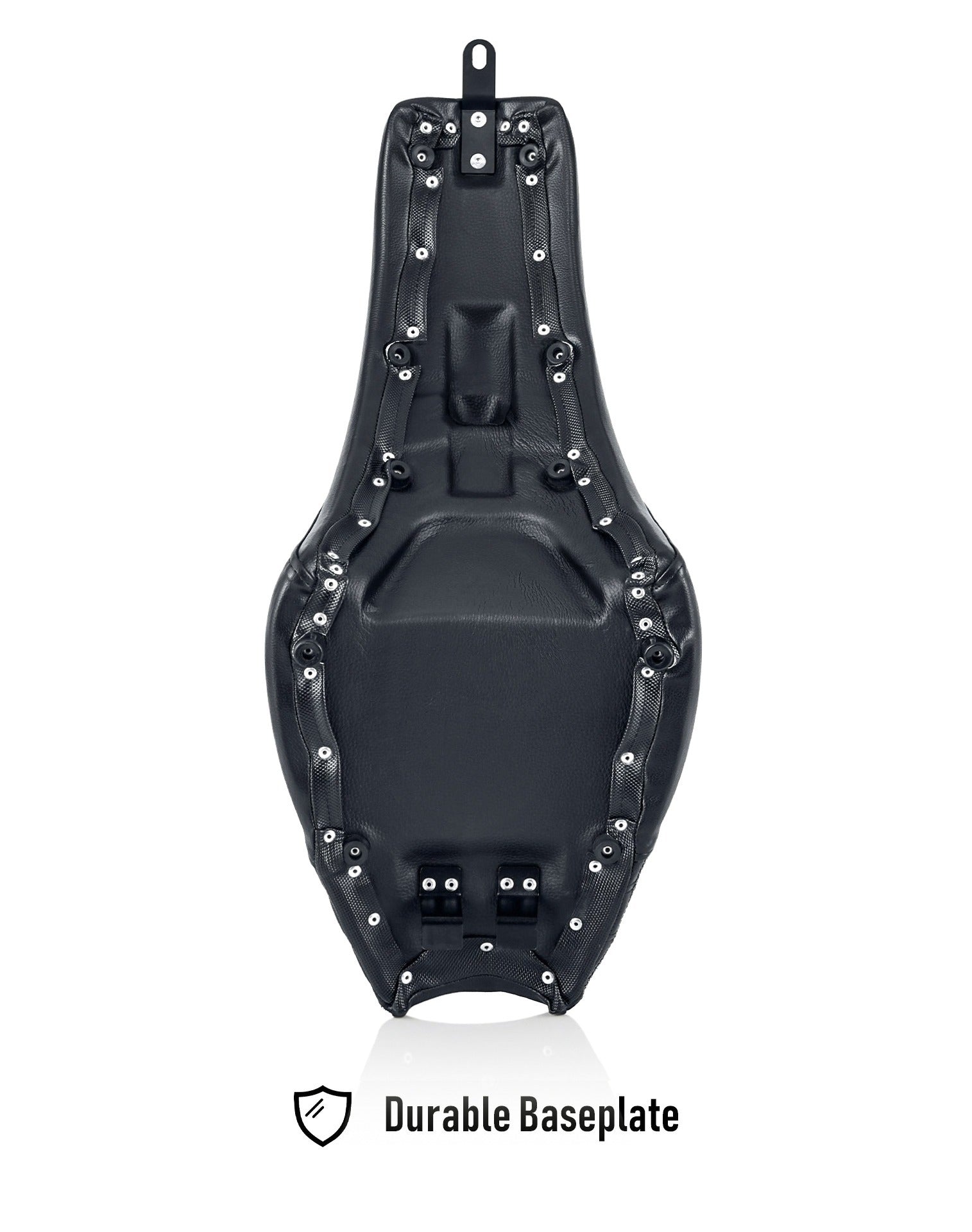 Iron Born Diamond Stitch Indian Sport Chief RT 2-Up Seat Black Durable Baseplate