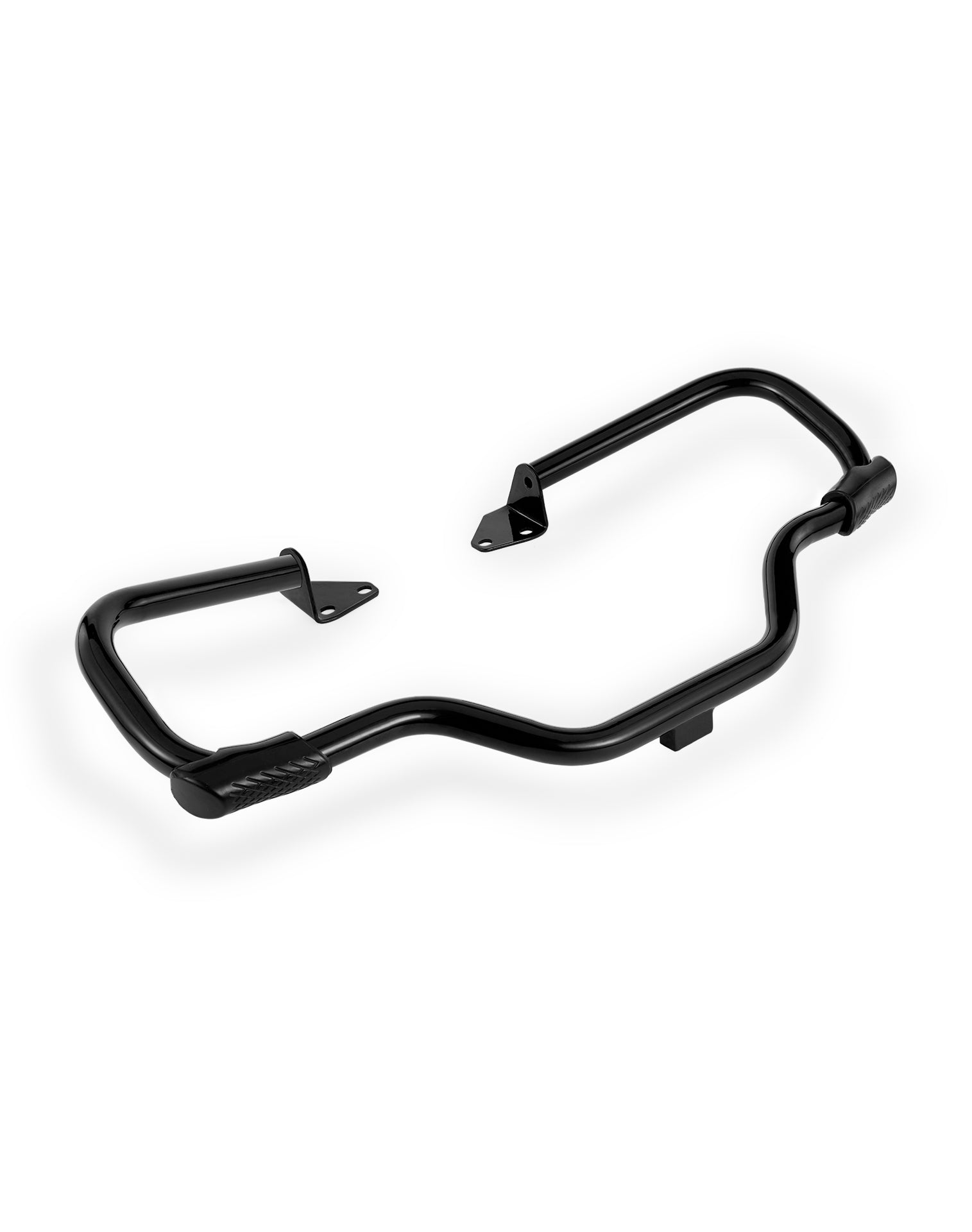 Viking Ironstrike Crash Bar for Harley Dyna Super Glide Custom FXDC/I Gloss Black Back View