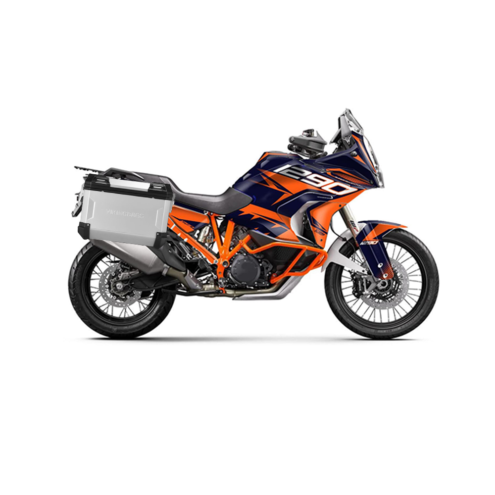 adv touring side cases for ktm adventure touring motorcycle