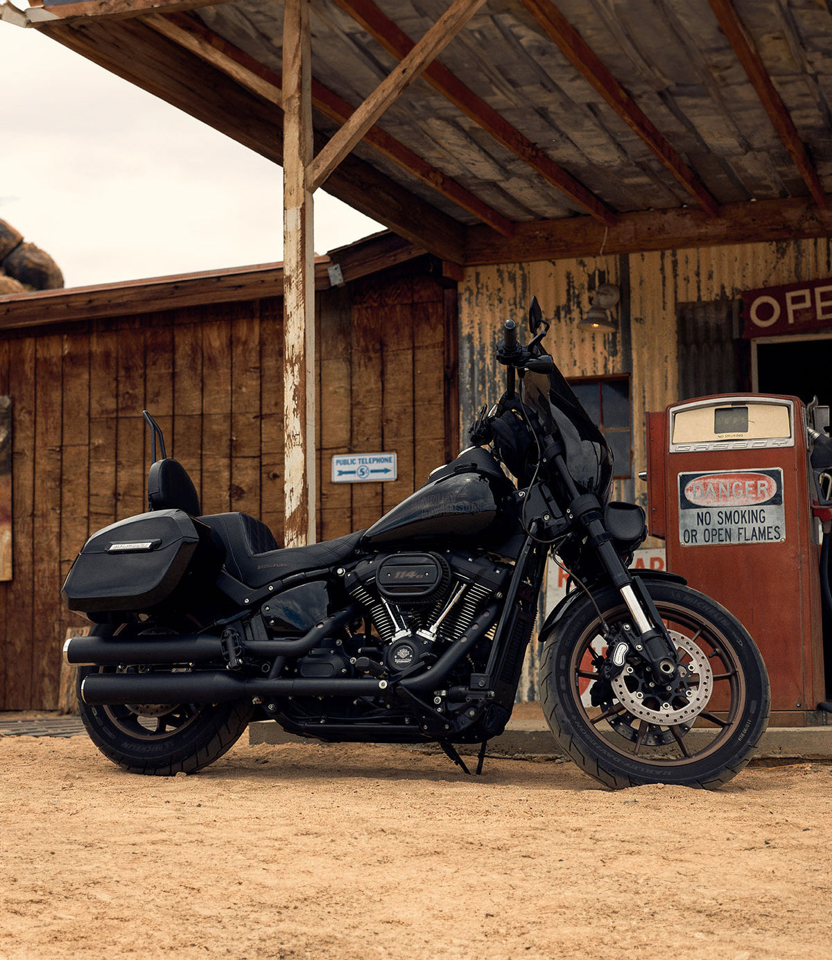 Harley Davidson Softail Low Rider S FXLRS Saddlebags - Viking Bags