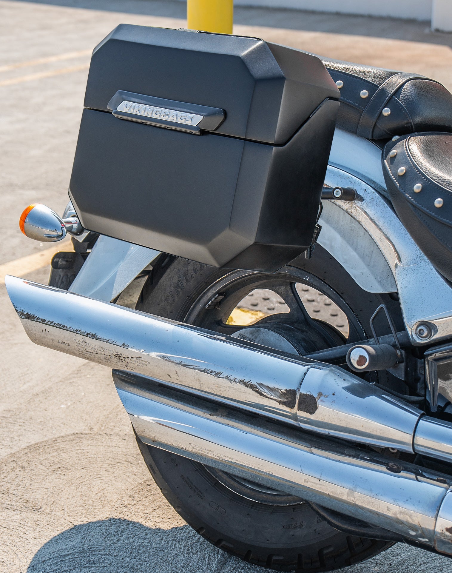 Viking 20L Outlaw Quick-Mount Suzuki Boulevard C50 VL800 Matte