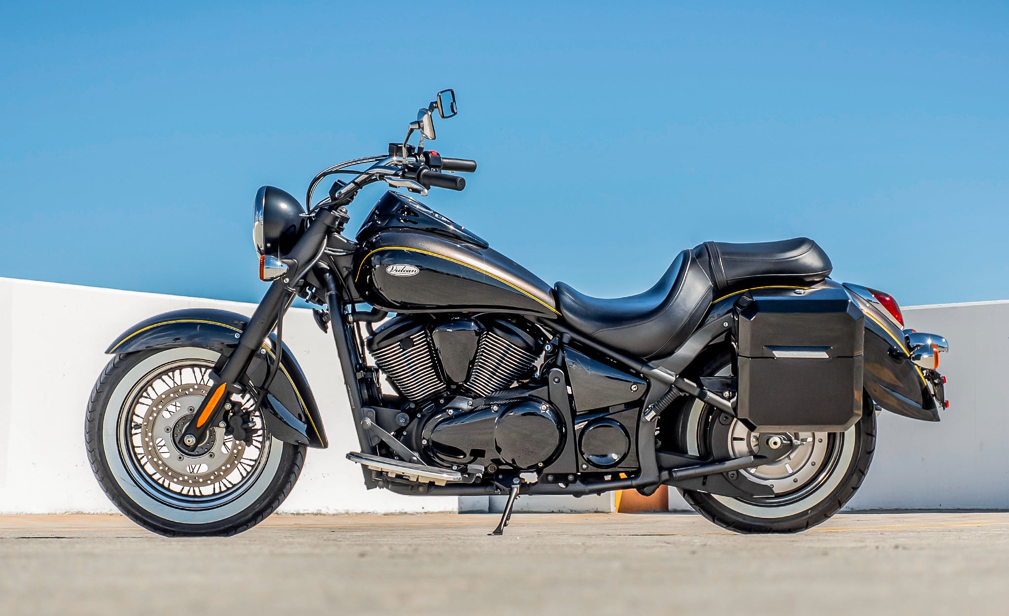 Viking 30L Outlaw Quick-Mount Kawasaki Vulcan 900 Classic VN900