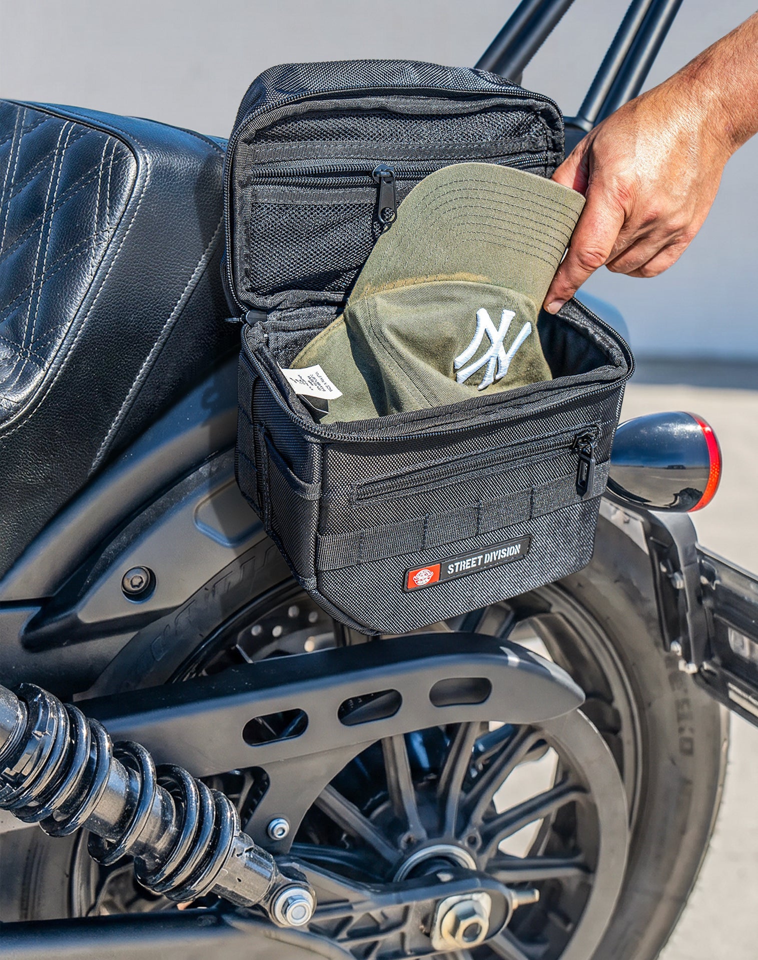 8L - Patriot Small Indian Scout Rogue Sixty Throw Over Saddlebags