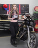 Viking Darkin Motorcycle Fairing for Harley Dyna Gloss Black