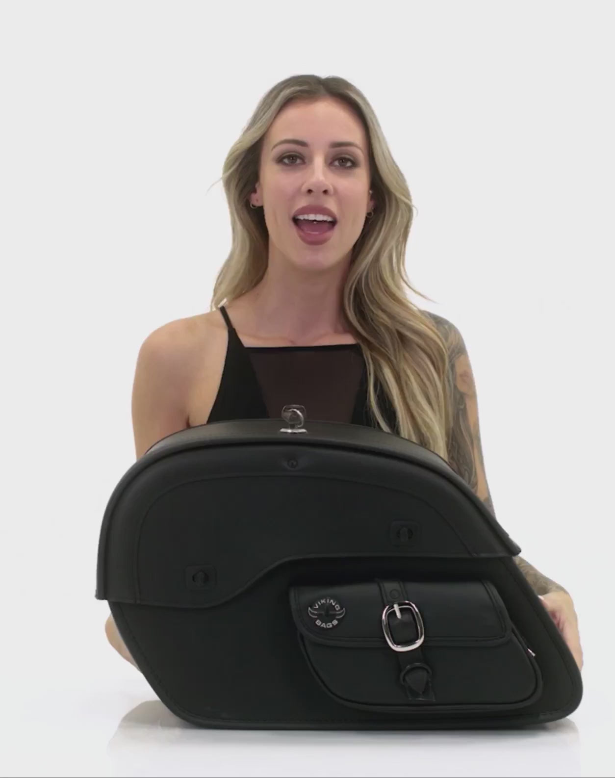 Viking 32L Essential Side Pocket Large Harley Softail Low Rider FXLR