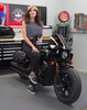 Viking Darkin Motorcycle Fairing for Indian Scout Bobber Gloss Black Demo Video