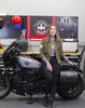 14L - Viper Medium Shock Cutout Harley Nightster RH975/S Leather Motorcycle Saddlebags Video