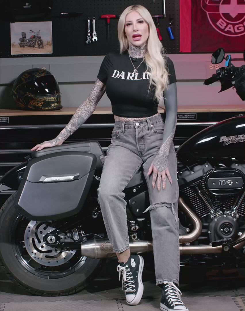 24L - Ironclad Quick-Mount Medium Ducati Scrambler 1100/Special/Sport Matte Hard Saddlebags Video