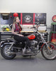 Iron Born Diamond Stitch 2-Up Seat For Harley Sportster Black Demo Video