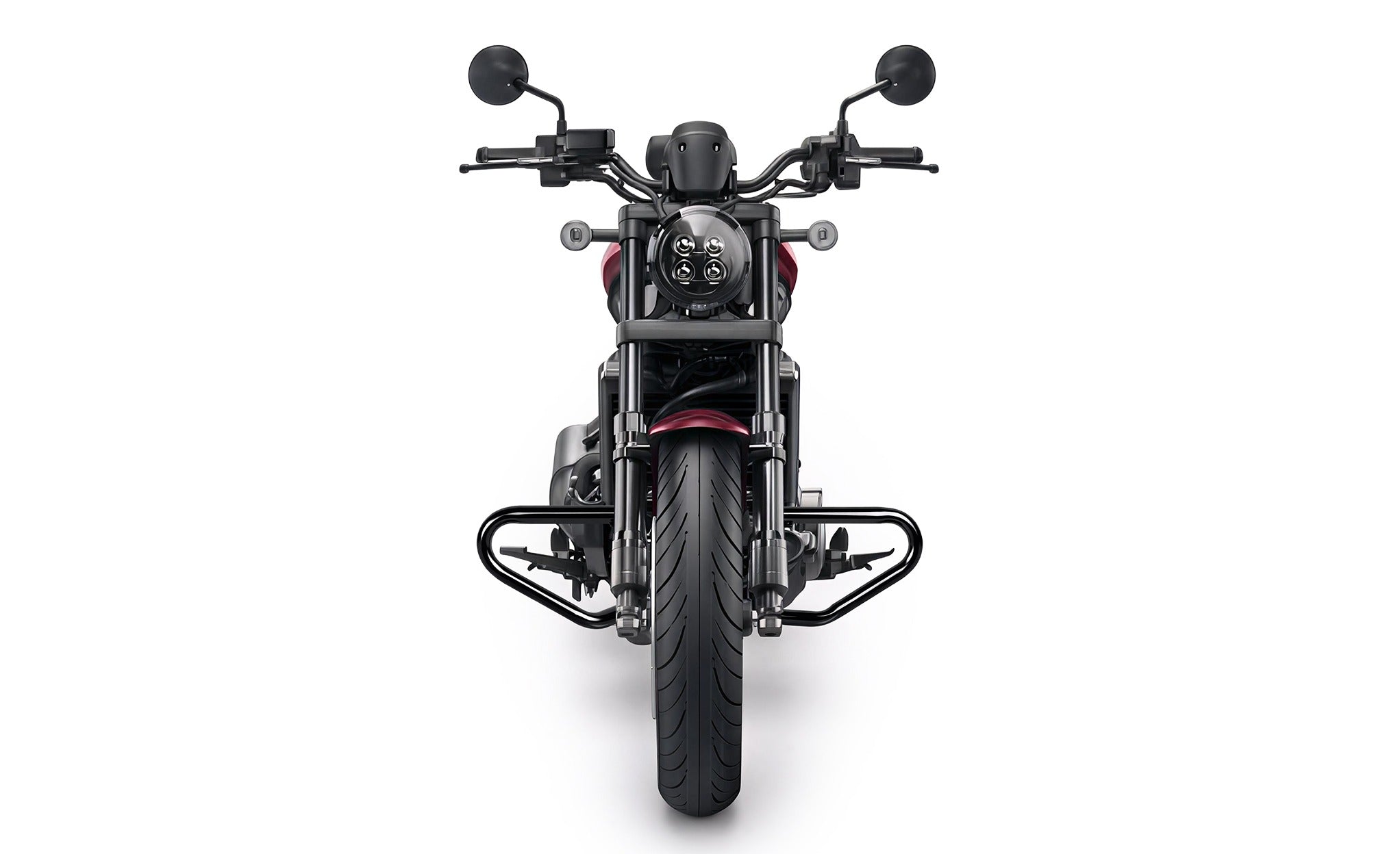 Viking Rampage Honda Rebel 1100 CMX1100 Crash Bar/ Engine Guard Gloss Black @expand