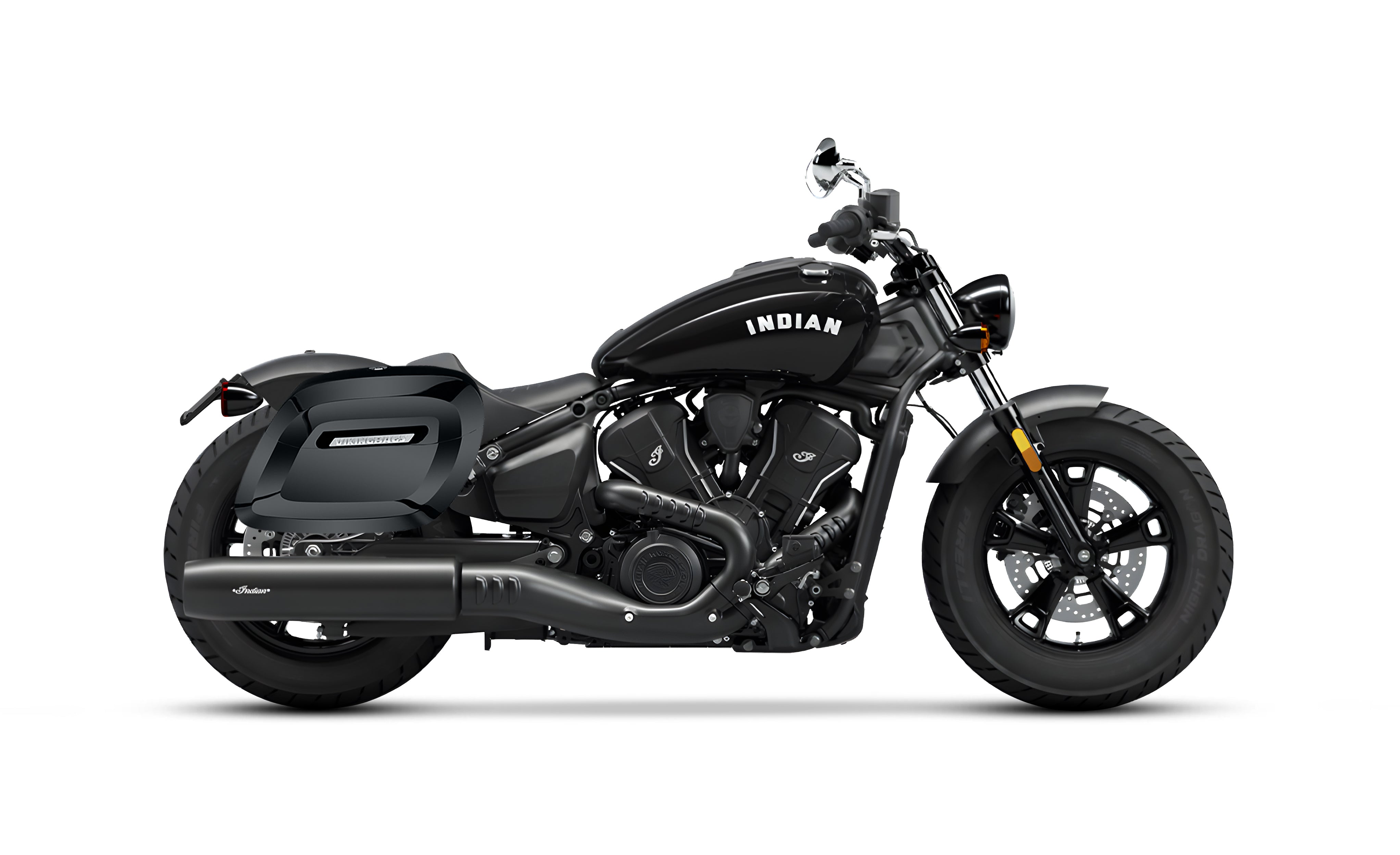 Viking 36L Raven Shock-Cut Indian Scout Bobber 60 (2018-24