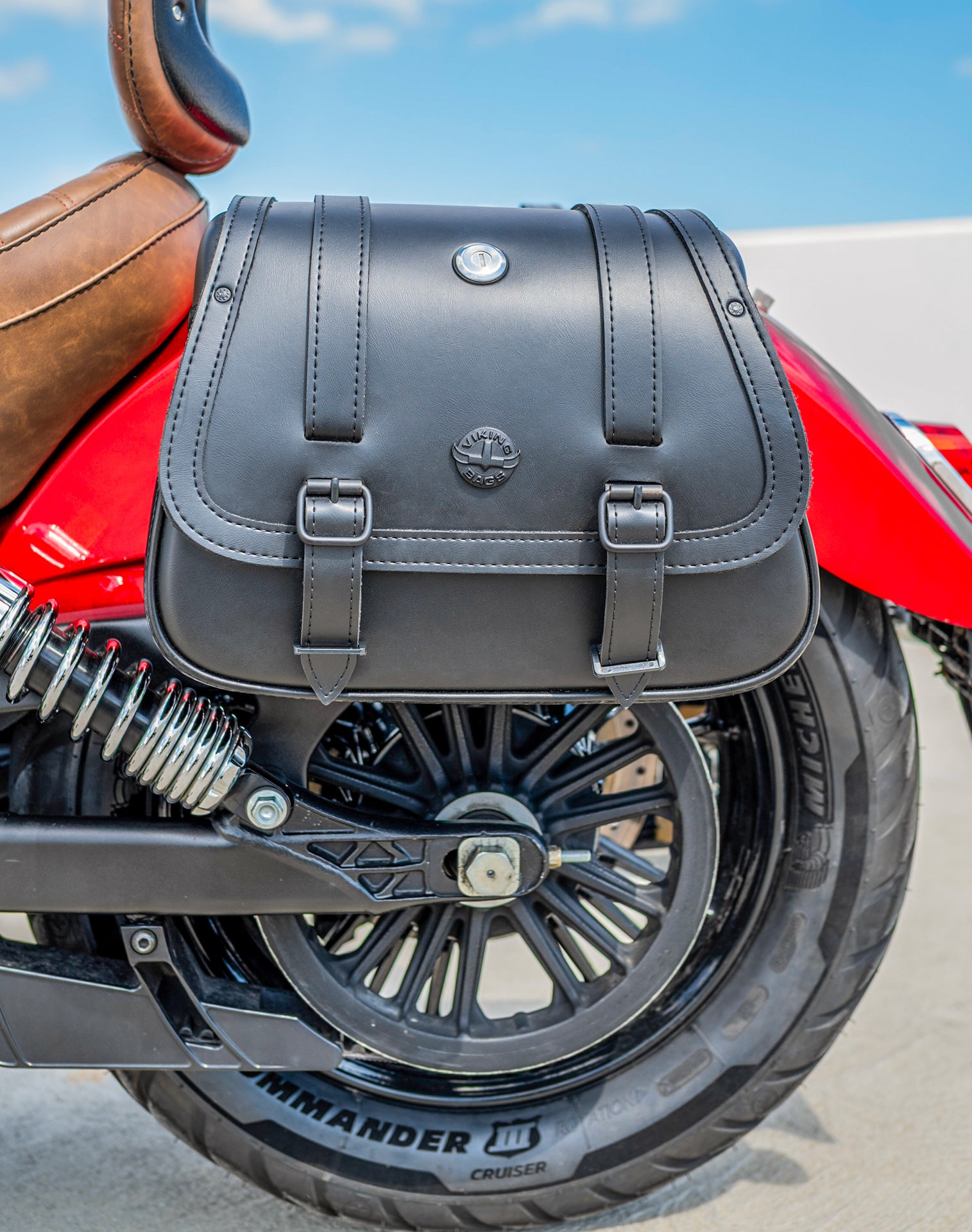 Viking 25L SpiritBlade Medium Indian Scout Motorcycle Leather
