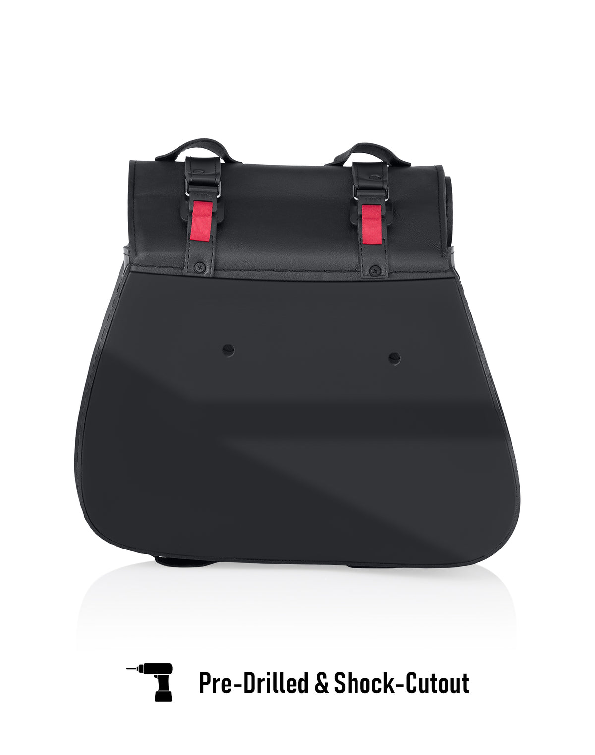 30L - SpiritBlade Roll-Top Large Kawasaki Vulcan 900 Classic Motorcycle Leather Saddlebags Pre-Drilled