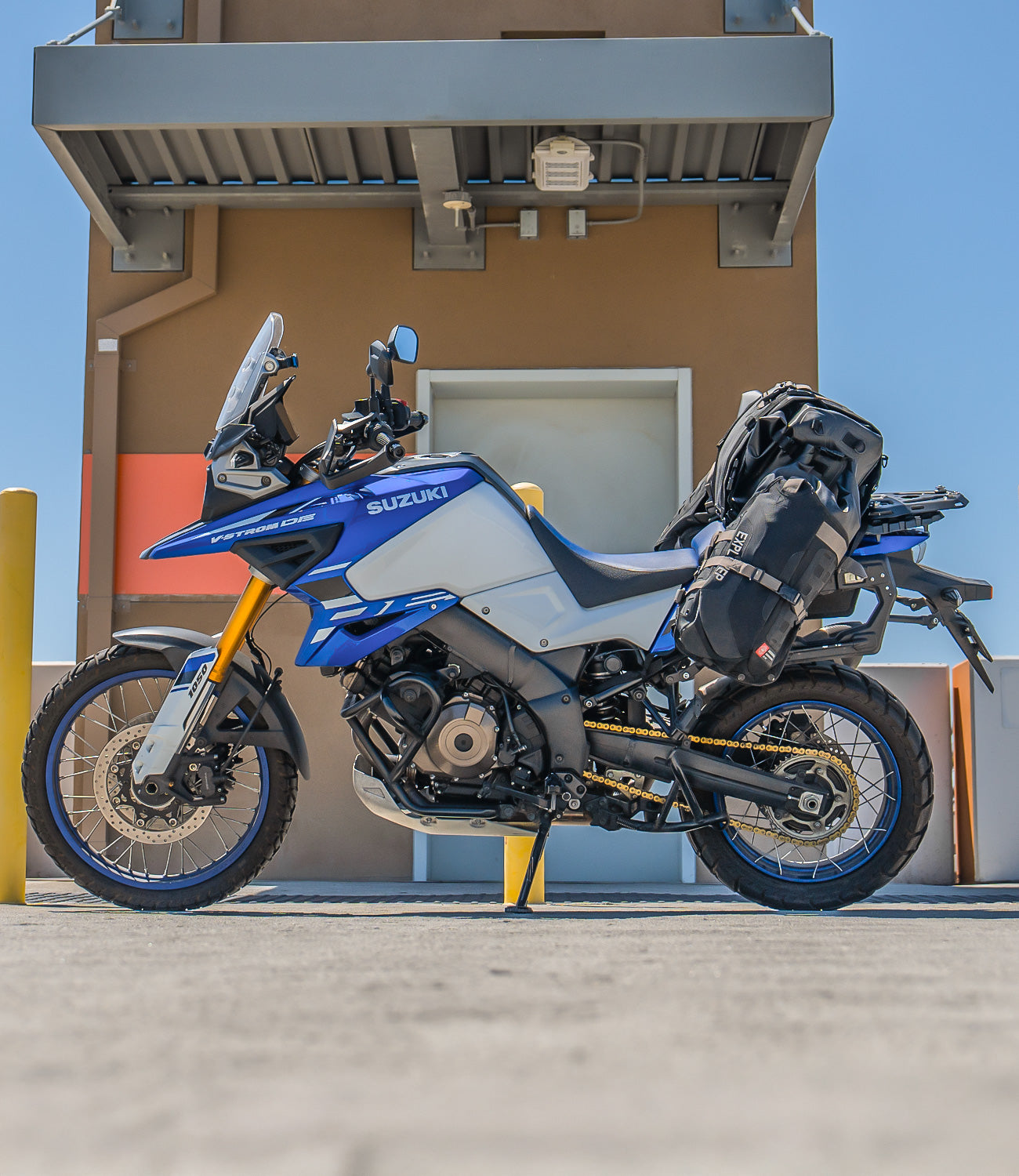 Suzuki V-Strom 650 Adventure Touring Luggage System
