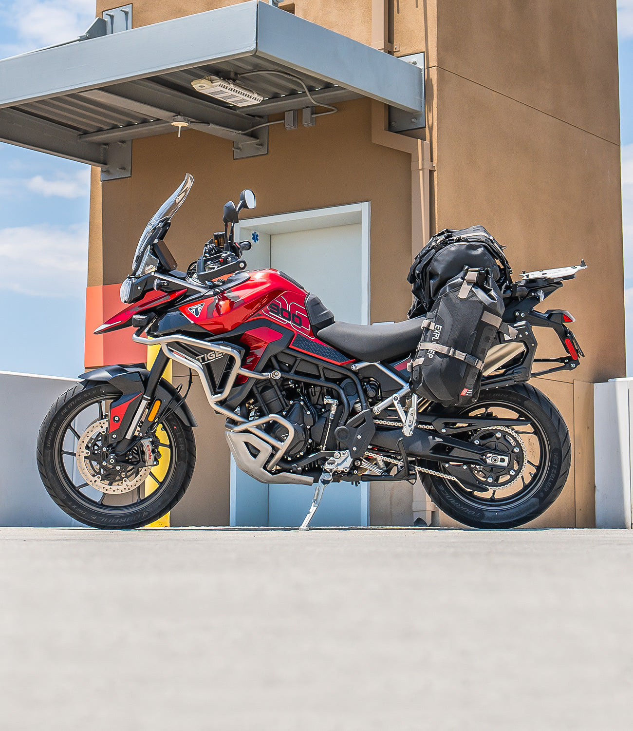 Triumph Tiger 900 Adventure Touring Luggage System