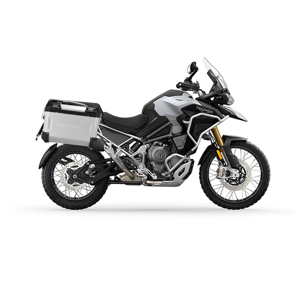 adv touring side cases for triumph adventure touring motorcycle