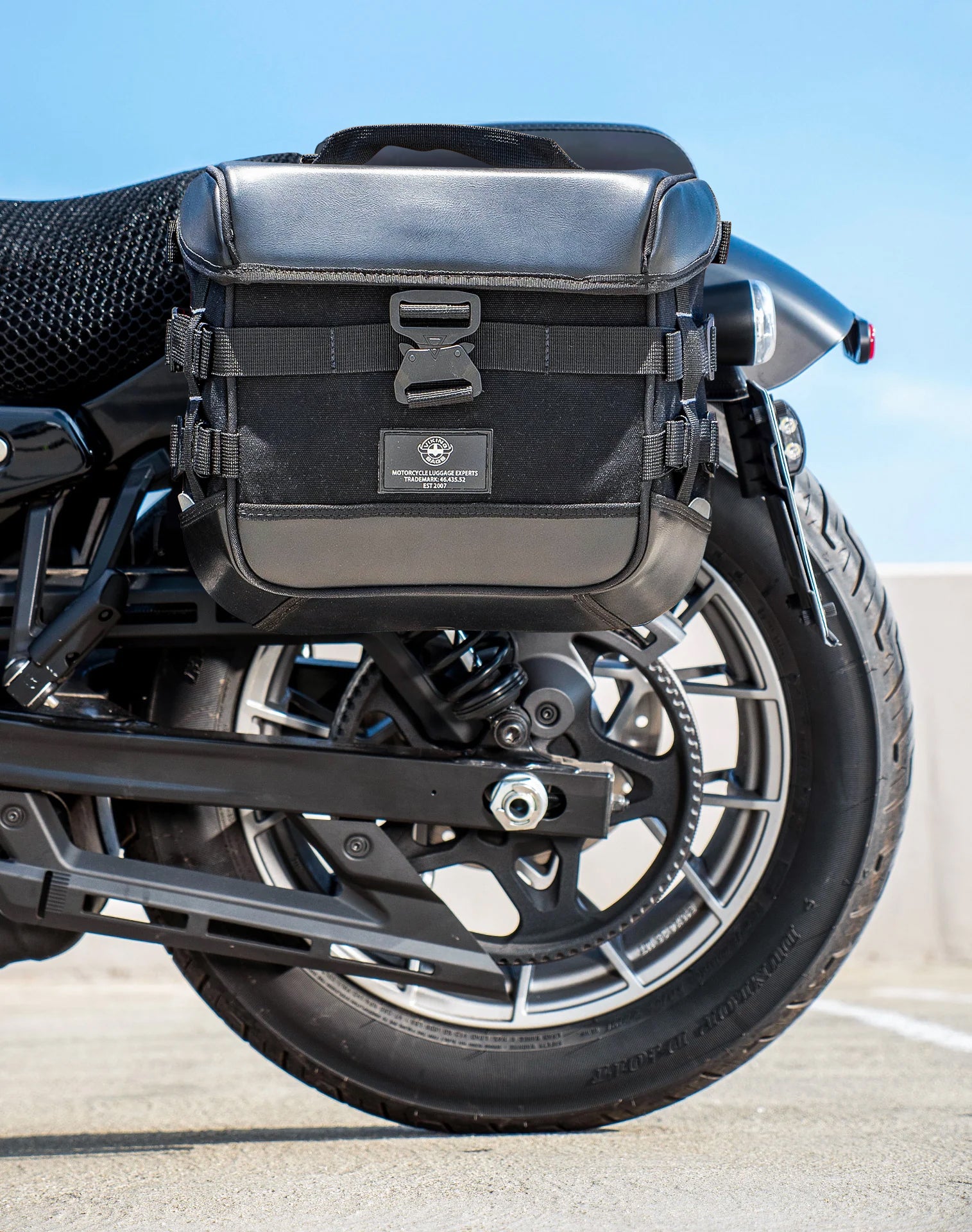 10L - Incognito Quick Mount Small Harley Sportster Nightster RH975/S Solo Saddlebag (Left Only) v2