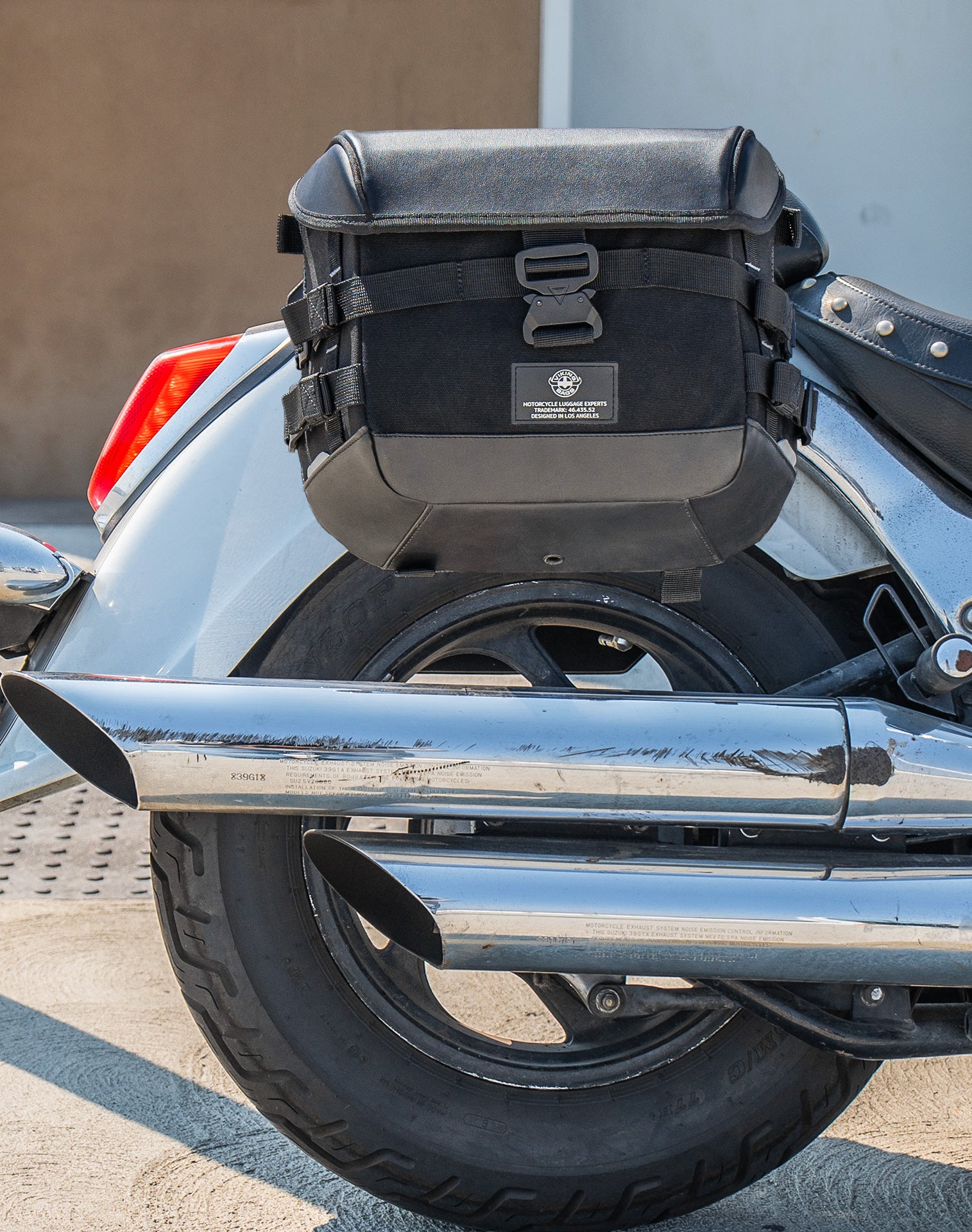 10L - Incognito Quick Mount Small Suzuki Boulevard C50 VL800 Solo Saddlebag (Right Only) v2