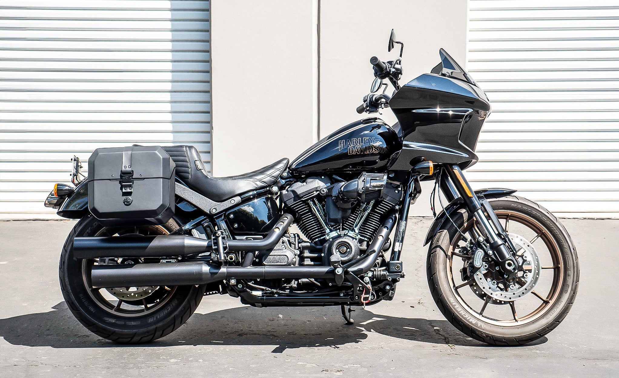 Harley Davidson Softail Low Rider ST FXLRST Saddlebags - VikingBags