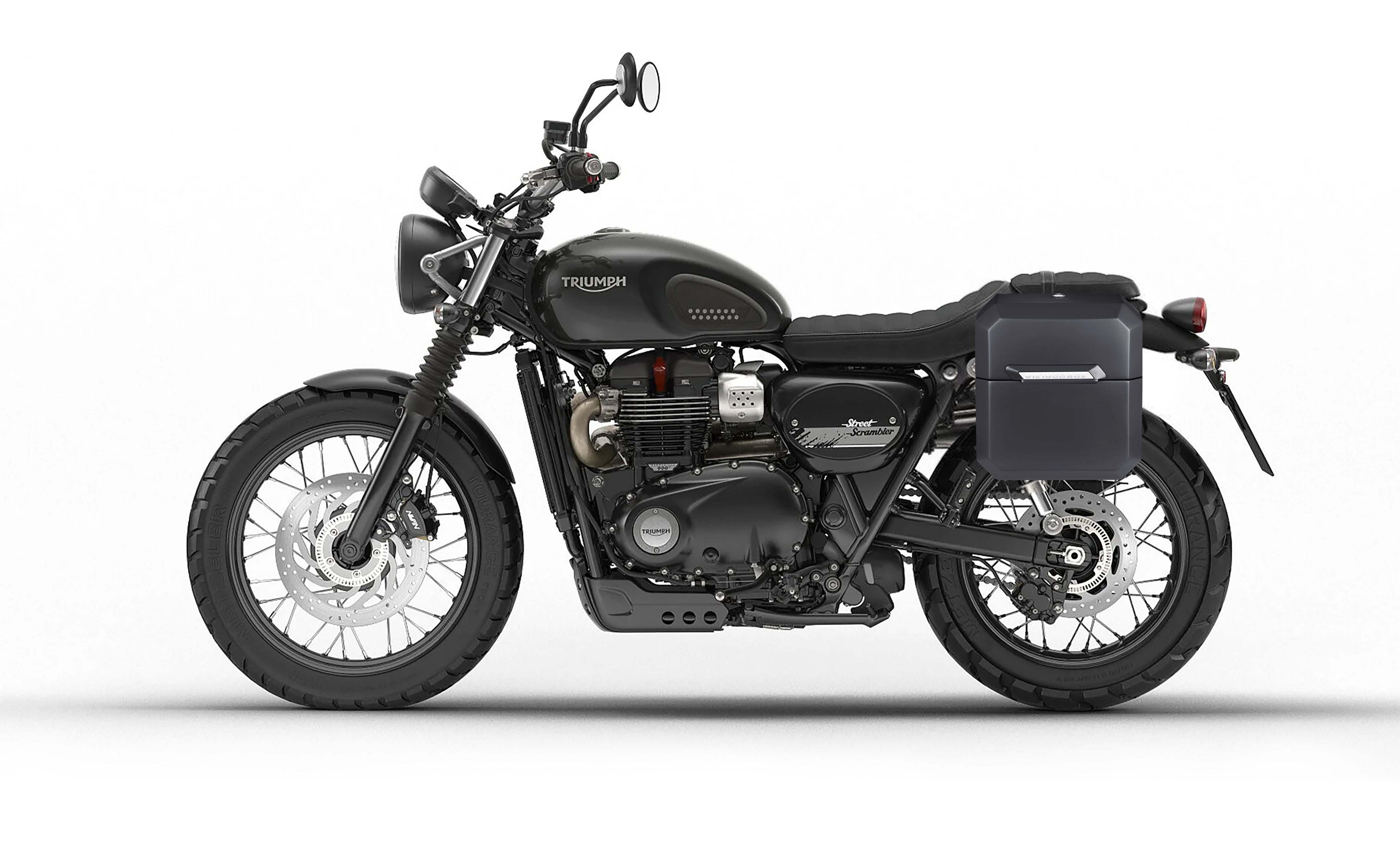 Viking 15L Outlaw Medium Triumph Street Scrambler Matte Hard Solo
