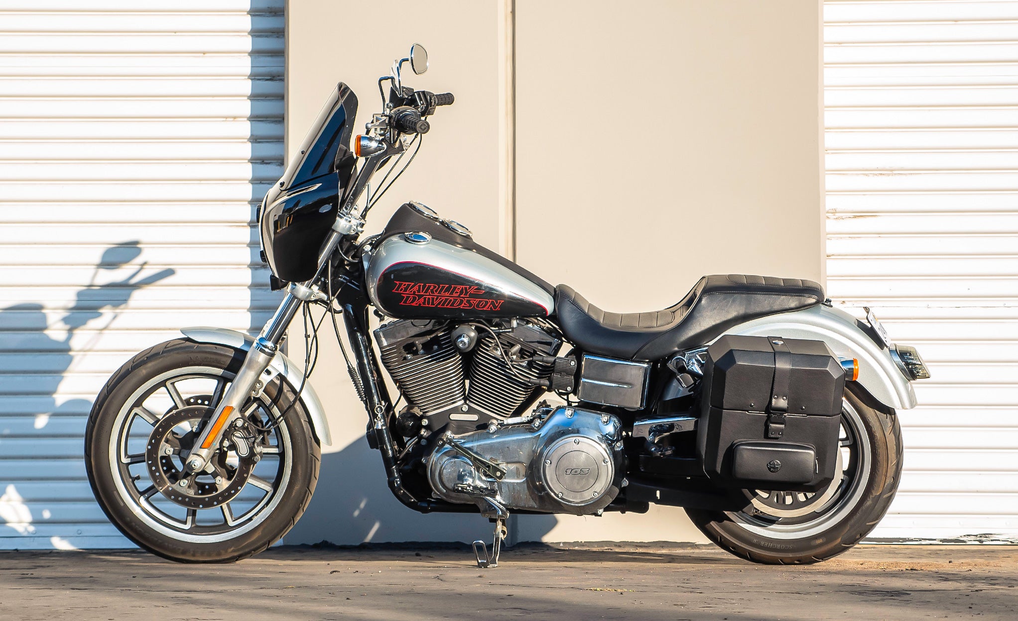 Dyna Low Rider Harley Davidson Dyna Hard Saddlebags Viking