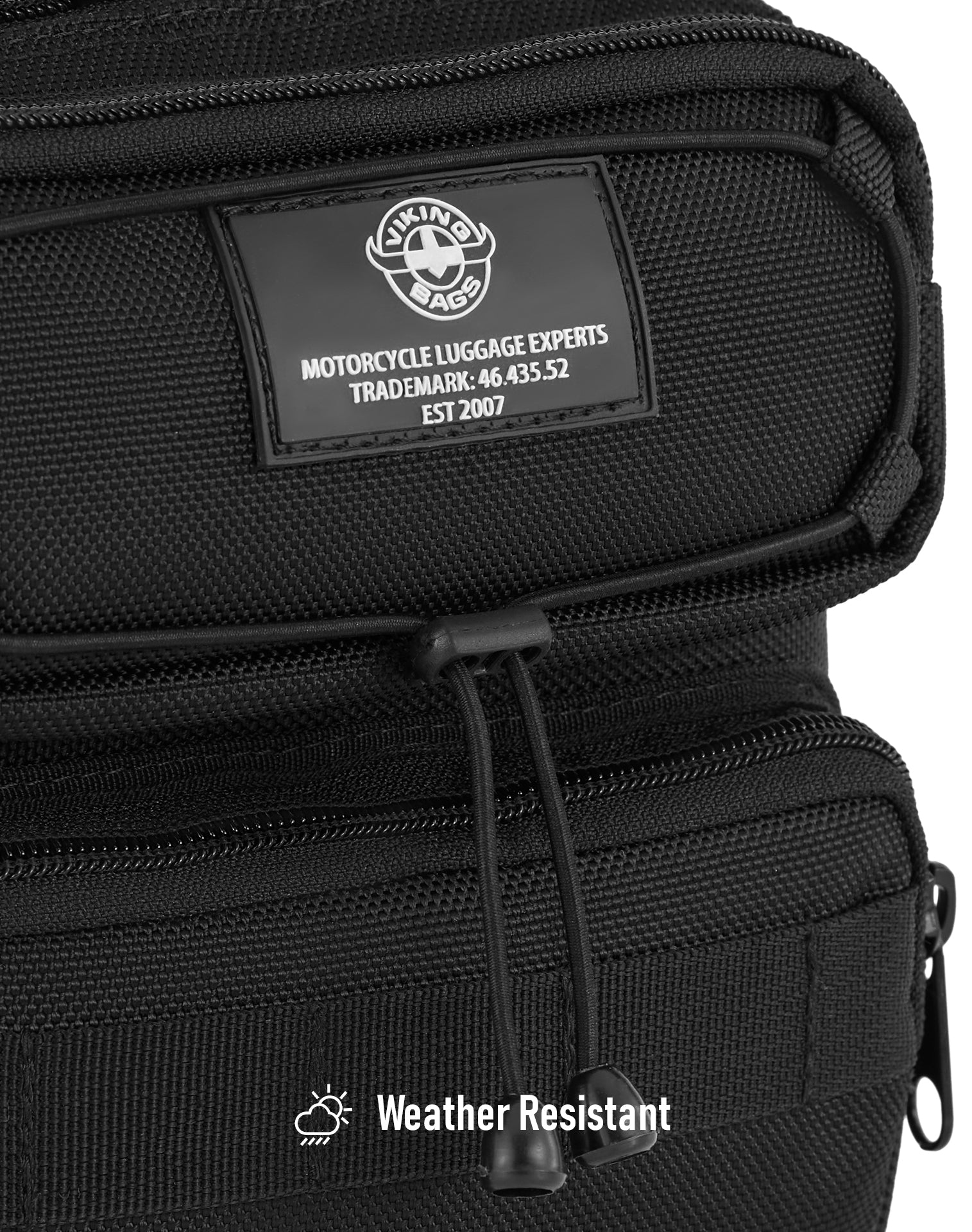 Viking 2L Renegade Kawasaki Motorcycle Tool Bag - VikingBags
