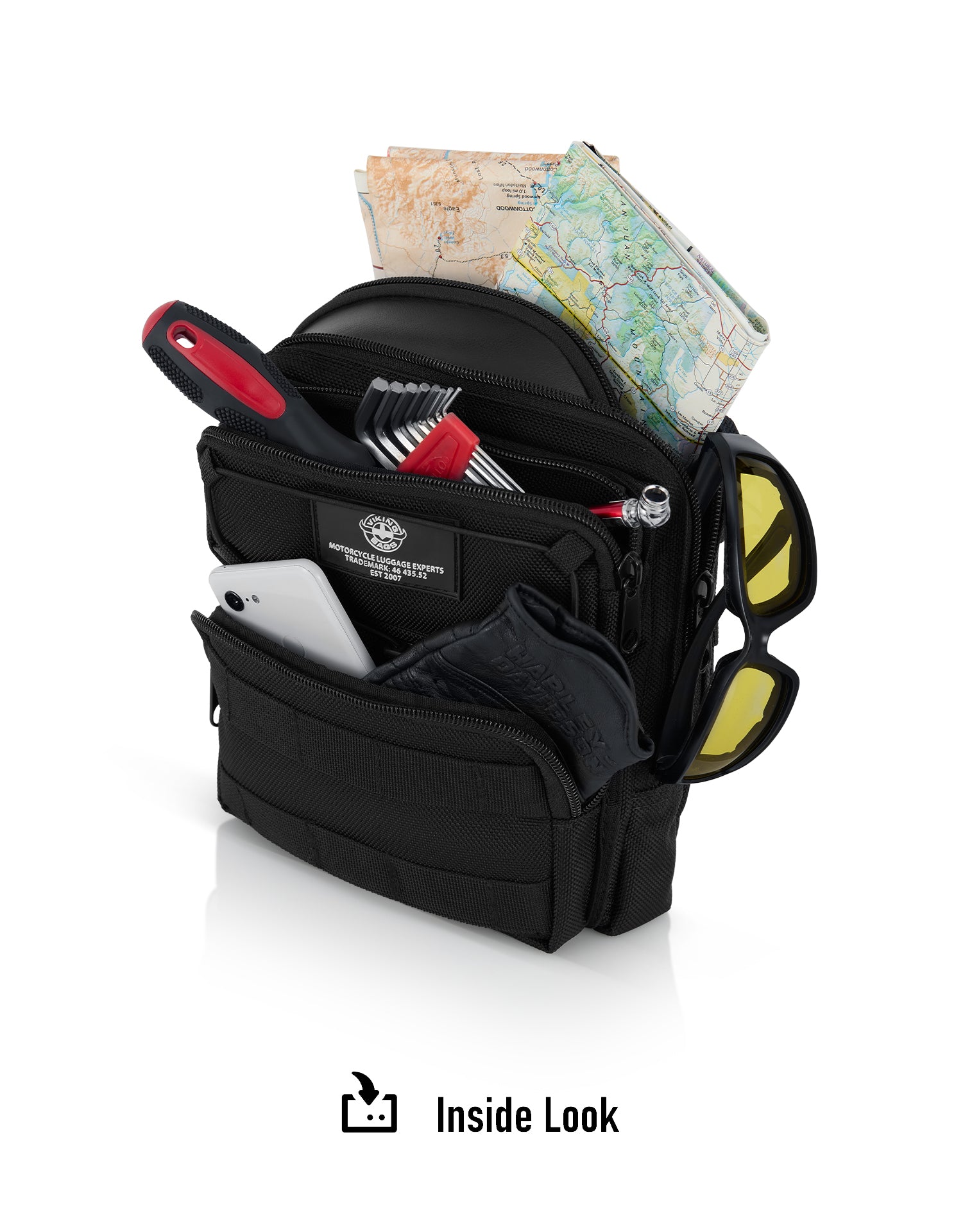 2L - Renegade Triumph Motorcycle Tool Bag Inside Look