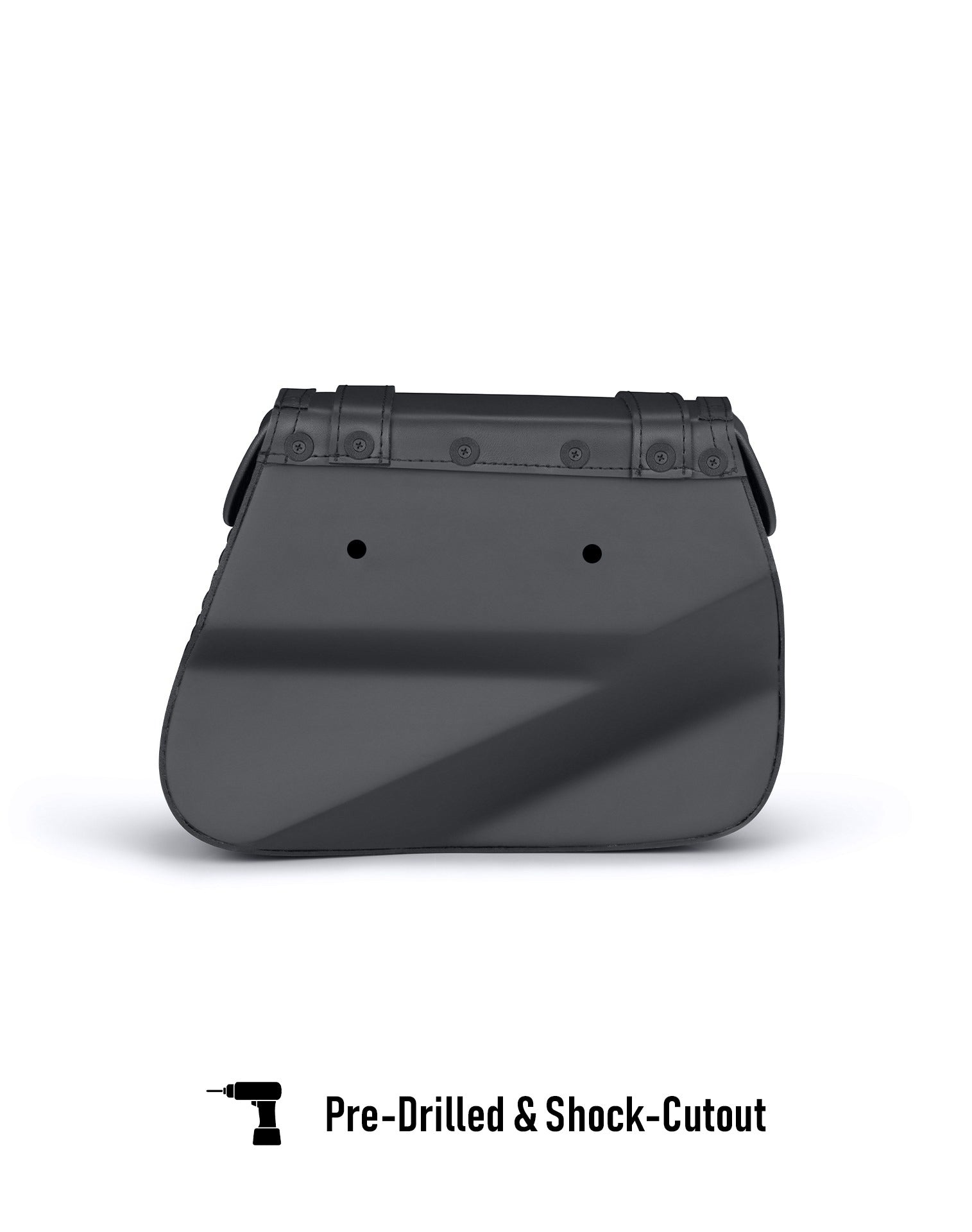 25L - SpiritBlade Large 2025+ Indian Sport Scout Leather Motorcycle Saddlebags Pre-Drilled & Shock-Cutout