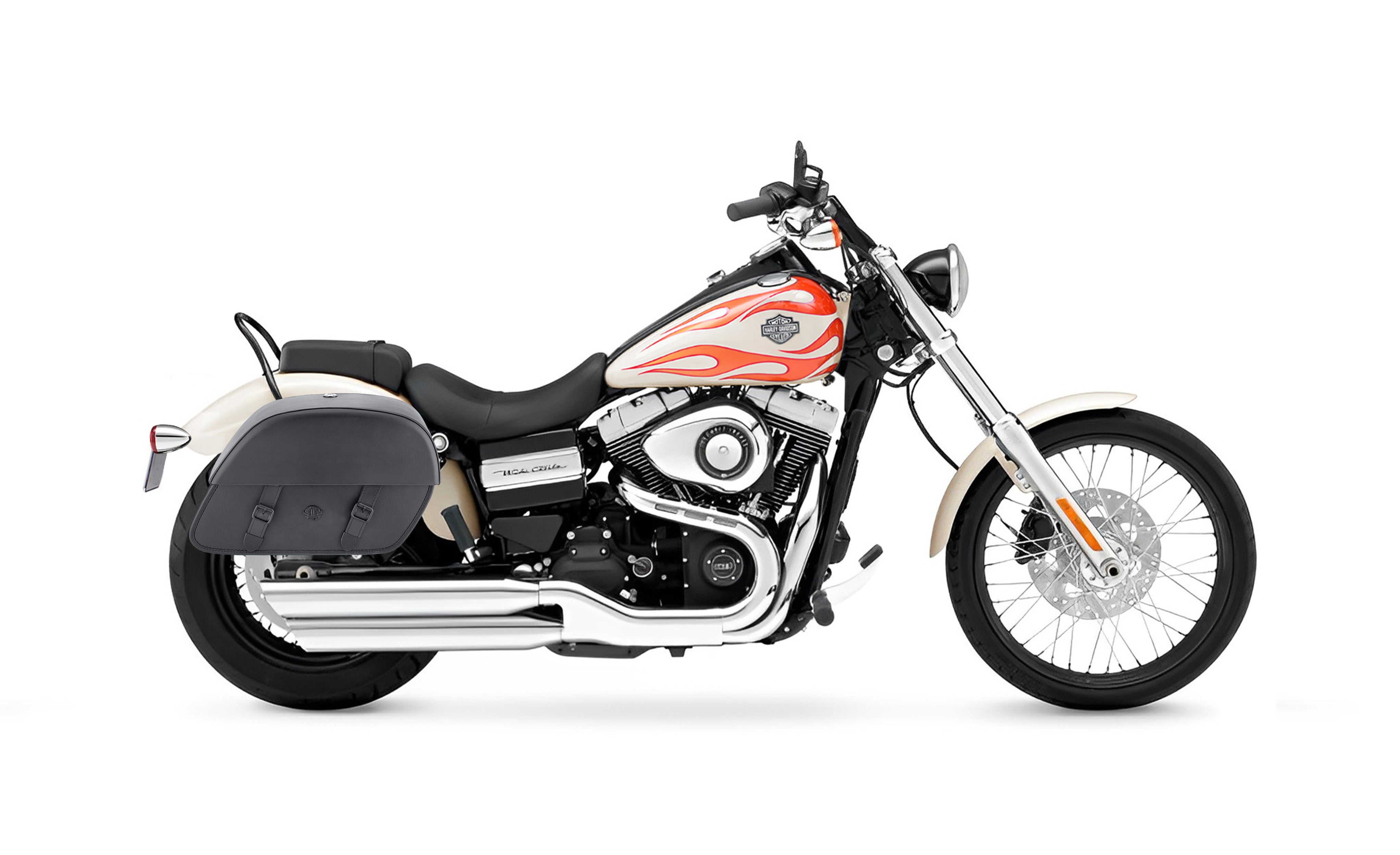Harley Davidson Dyna Wide Glide FXDWG/I Saddlebags - Viking Bags USA
