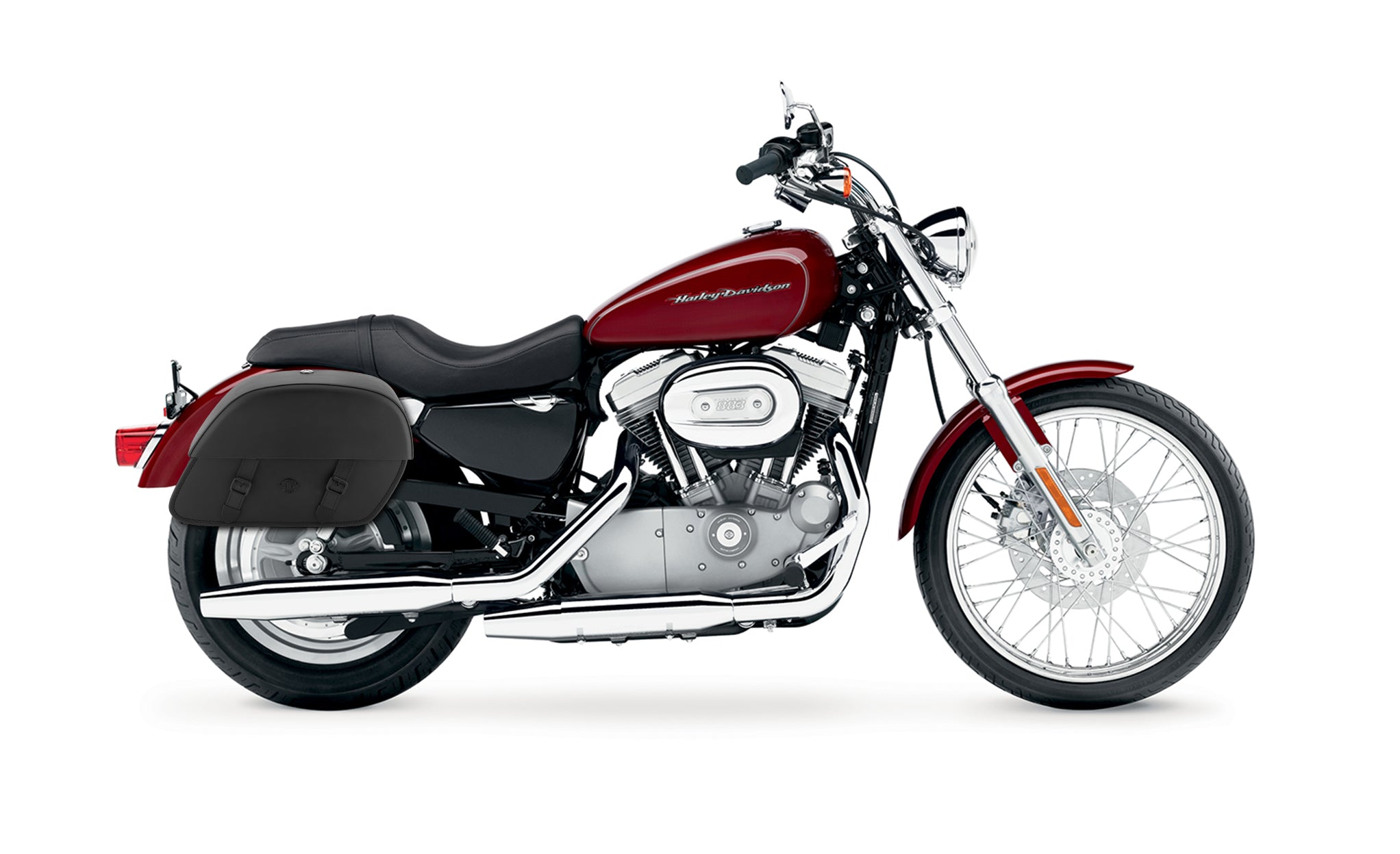 viking-28-liters-baelor-medium-quick-mount-motorcycle-saddlebags-for-harley-sportster-883-custom-xl883c-xlh883c @expand