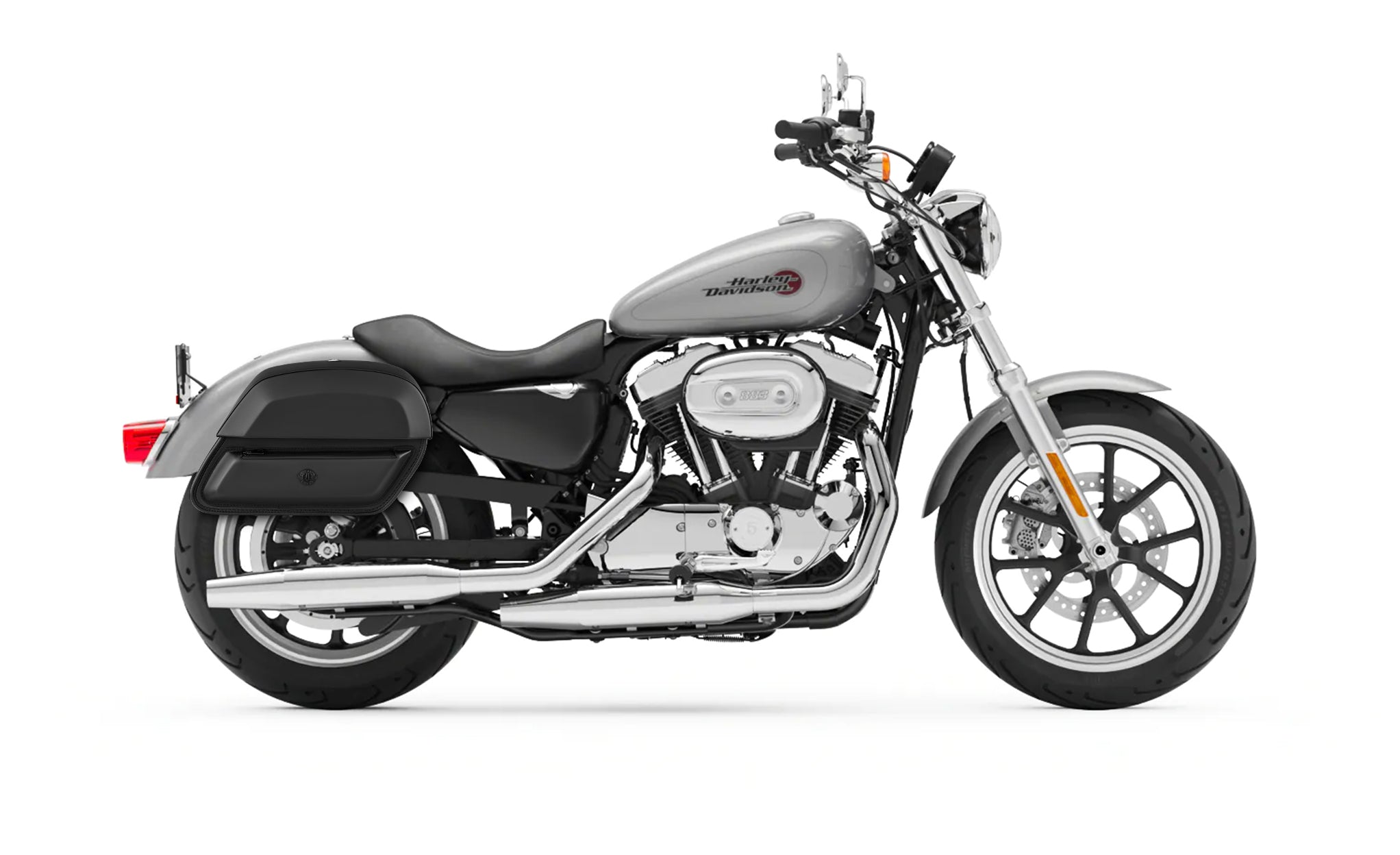 viking-28-liters-pantheon-medium-quick-mount-harley-sportster-super-low-xl883l-motorcycle-saddlebags @expand