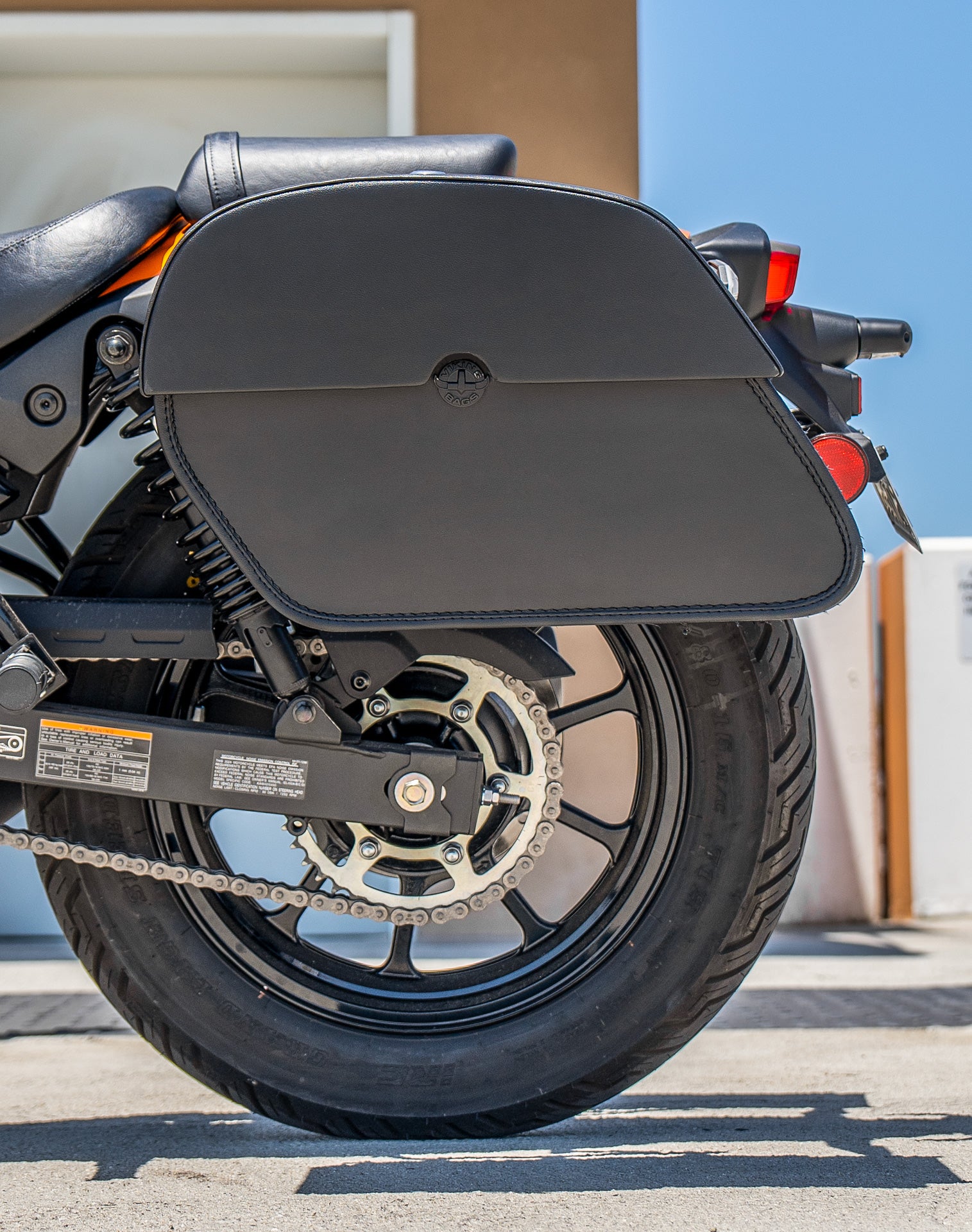 Viking 28L Panzer Medium Quick-Mount Kawasaki Eliminator 450